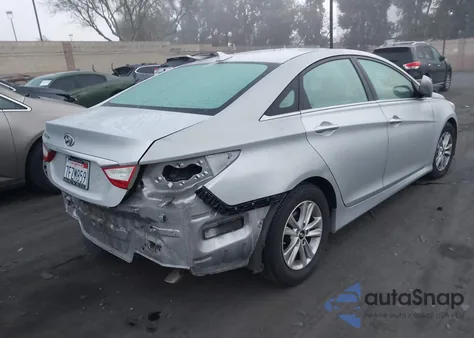 2014 Hyundai Sonata Gls z USA, uszkodzony, nr VIN 5NPEB4AC9EH940923